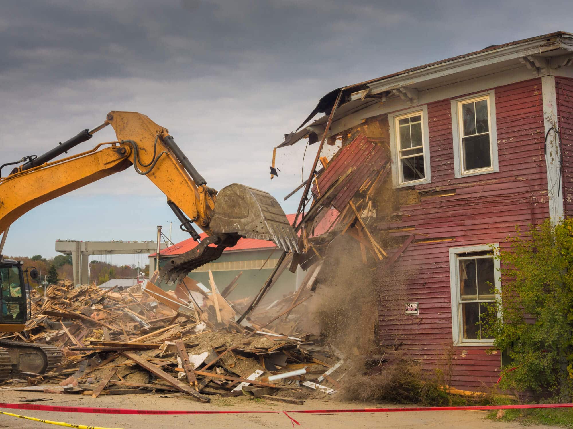 House demolition