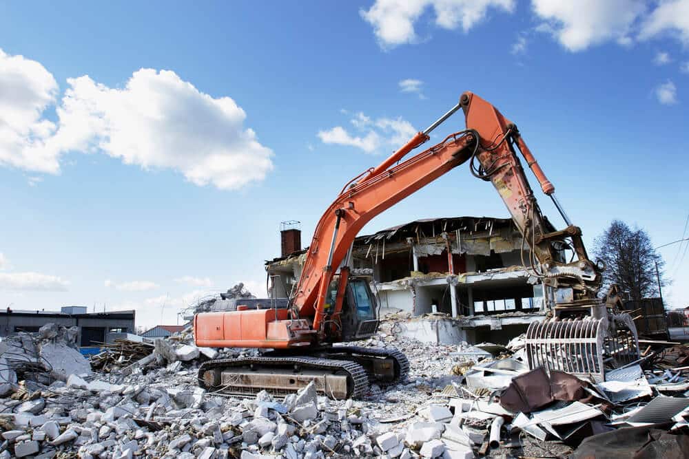 Commercial demolition